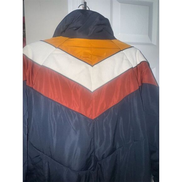 Free People Women's Heidi Ski Puffer Jacket Multicolor Striped Size M - Picture 12 of 12